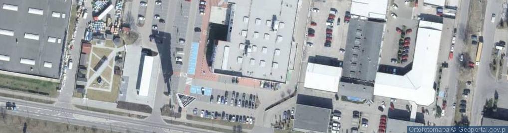 Zdjęcie satelitarne Aldi - Supermarket