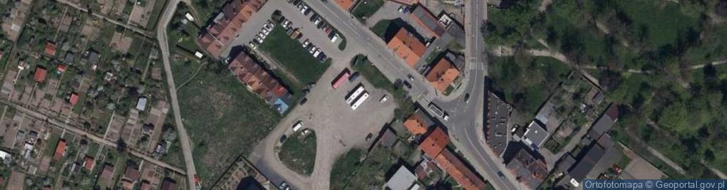 Zdjęcie satelitarne Aldi - Supermarket
