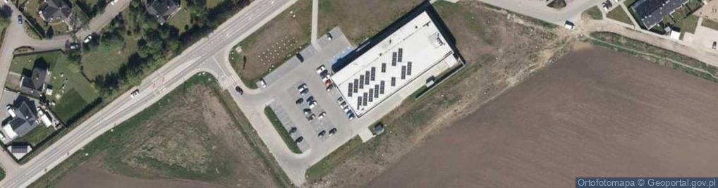 Zdjęcie satelitarne Aldi - Supermarket