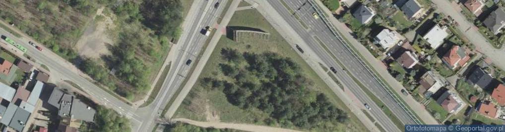 Zdjęcie satelitarne Aldi - Supermarket