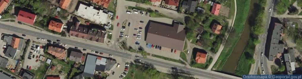 Zdjęcie satelitarne Aldi - Supermarket