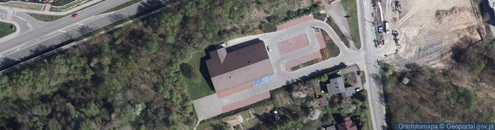 Zdjęcie satelitarne Aldi - Supermarket