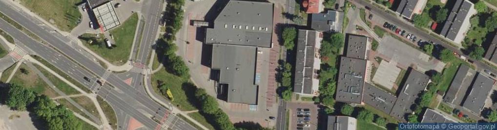 Zdjęcie satelitarne Aldi - Supermarket