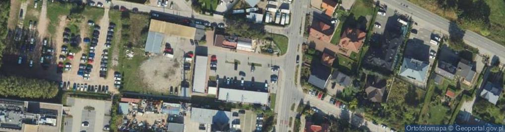 Zdjęcie satelitarne Allegro One Box, zielony automat