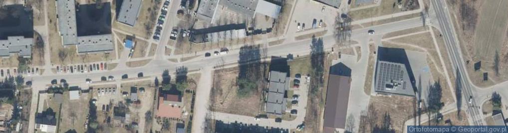 Zdjęcie satelitarne Allegro One Box, zielony automat