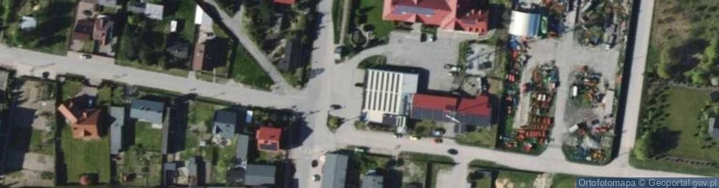 Zdjęcie satelitarne Allegro One Box, zielony automat