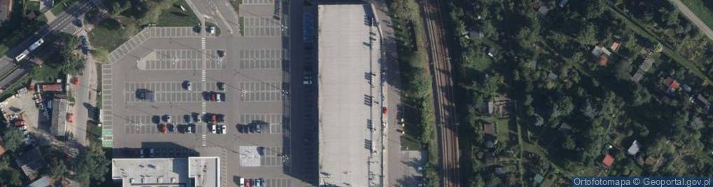 Zdjęcie satelitarne Allegro One Box, zielony automat