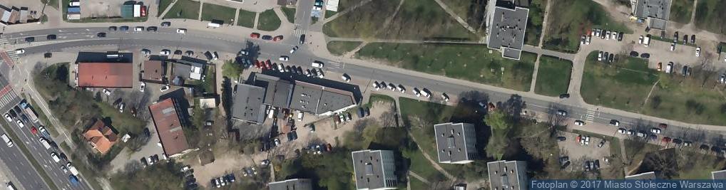 Zdjęcie satelitarne Allegro One Box, zielony automat