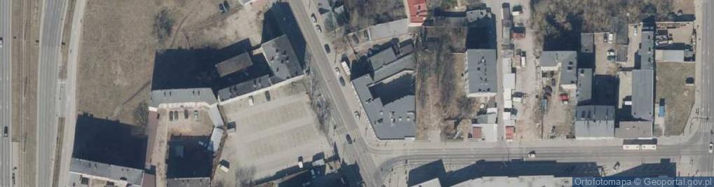 Zdjęcie satelitarne Allegro One Box, zielony automat