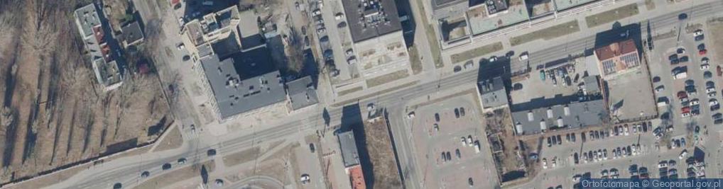 Zdjęcie satelitarne Allegro One Box, zielony automat