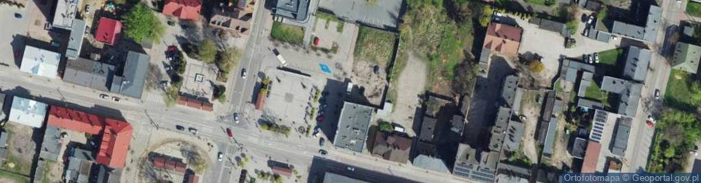 Zdjęcie satelitarne Allegro One Box, zielony automat