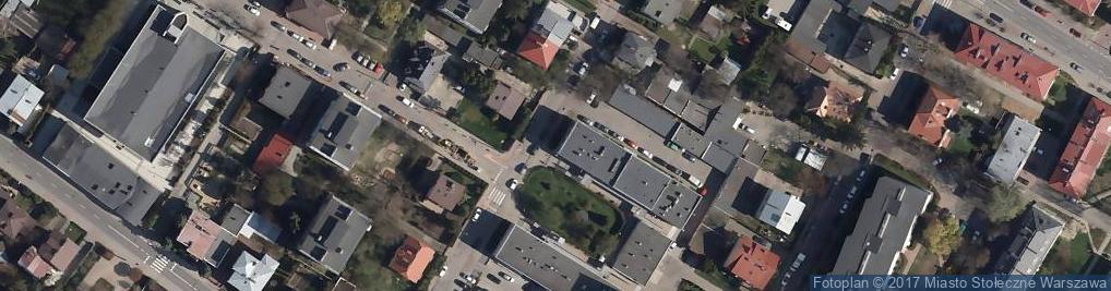 Zdjęcie satelitarne Allegro One Box, zielony automat