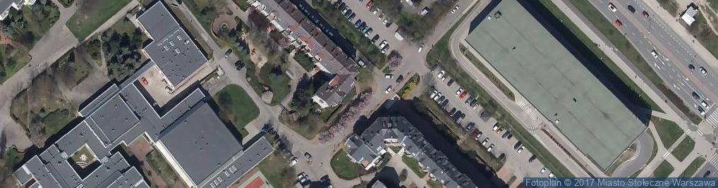 Zdjęcie satelitarne Allegro One Box, zielony automat