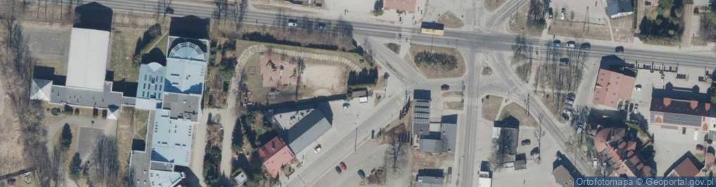 Zdjęcie satelitarne Allegro One Box, zielony automat