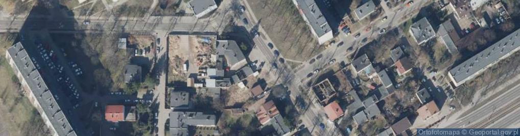 Zdjęcie satelitarne Allegro One Box, zielony automat