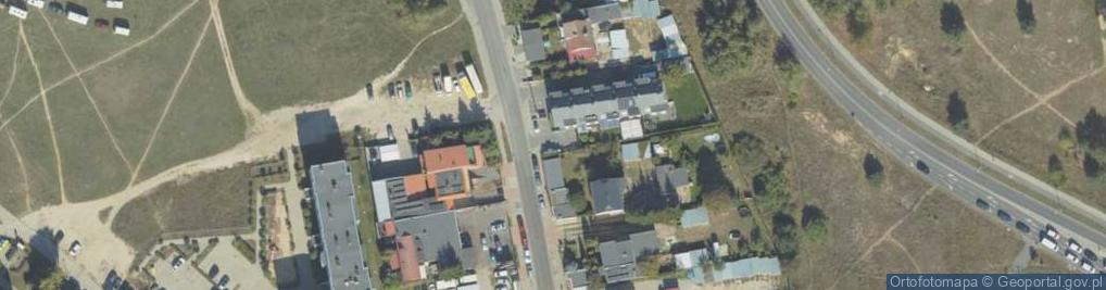 Zdjęcie satelitarne Allegro One Box, zielony automat