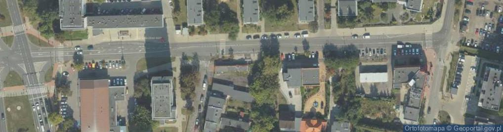 Zdjęcie satelitarne Allegro One Box, zielony automat