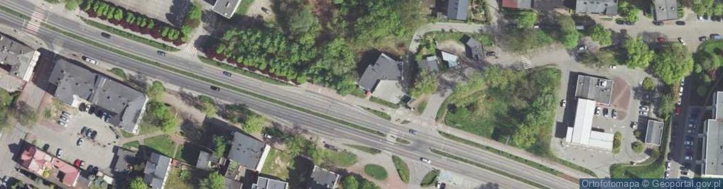 Zdjęcie satelitarne Allegro One Box, zielony automat