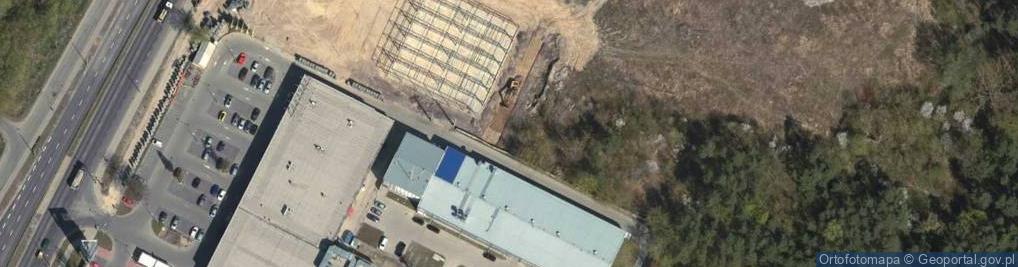 Zdjęcie satelitarne Allegro One Box, zielony automat