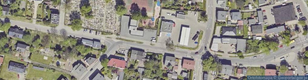 Zdjęcie satelitarne Allegro One Box, zielony automat