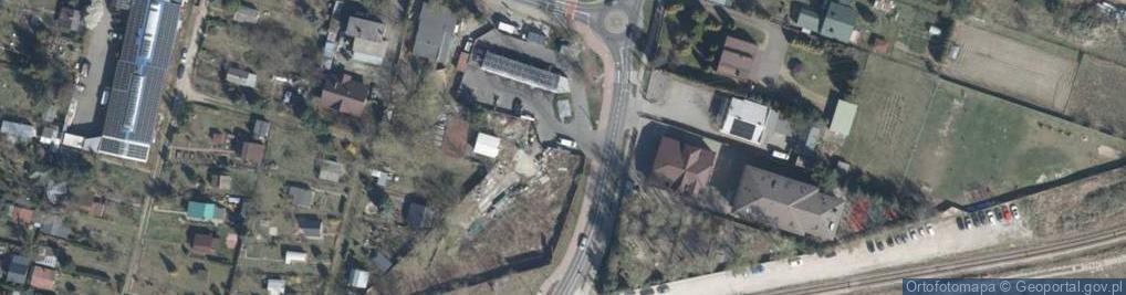 Zdjęcie satelitarne Allegro One Box, zielony automat