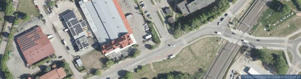 Zdjęcie satelitarne Allegro One Box, zielony automat