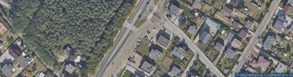 Zdjęcie satelitarne Allegro One Box, zielony automat