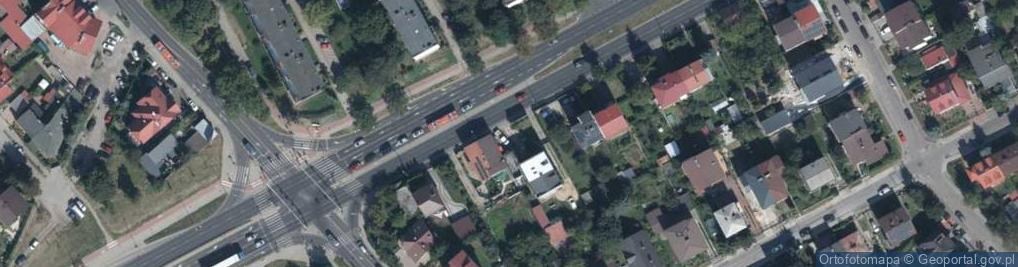 Zdjęcie satelitarne Allegro One Box, zielony automat