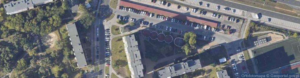 Zdjęcie satelitarne Allegro One Box, zielony automat