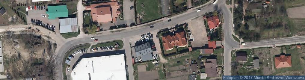 Zdjęcie satelitarne Allegro One Box, zielony automat