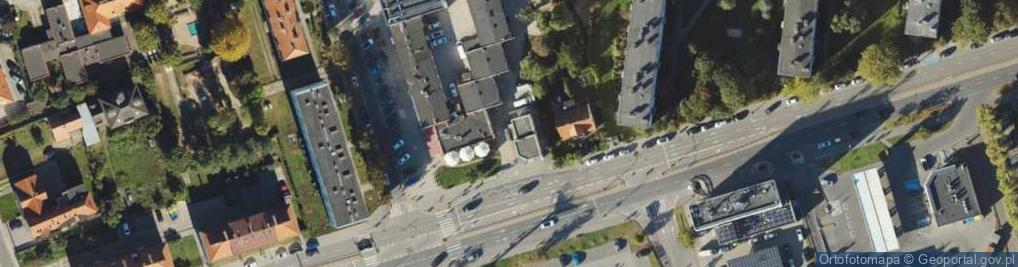 Zdjęcie satelitarne Allegro One Box, zielony automat