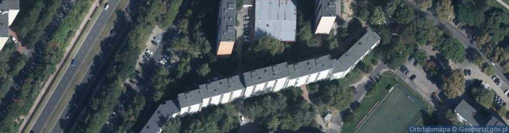 Zdjęcie satelitarne Allegro One Box, zielony automat