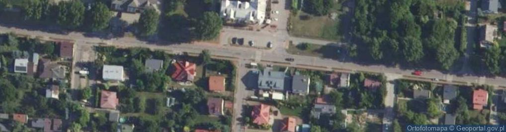 Zdjęcie satelitarne Allegro One Box, zielony automat