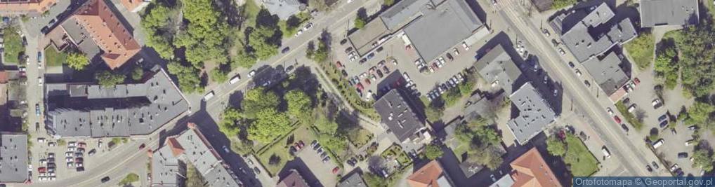 Zdjęcie satelitarne Allegro One Box, zielony automat