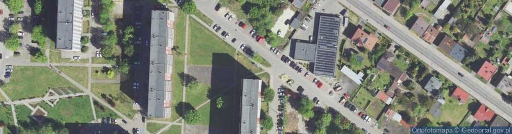 Zdjęcie satelitarne Allegro One Box, zielony automat