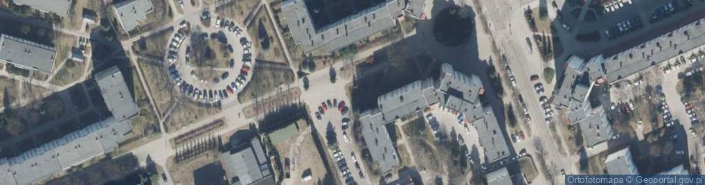 Zdjęcie satelitarne Allegro One Box, zielony automat