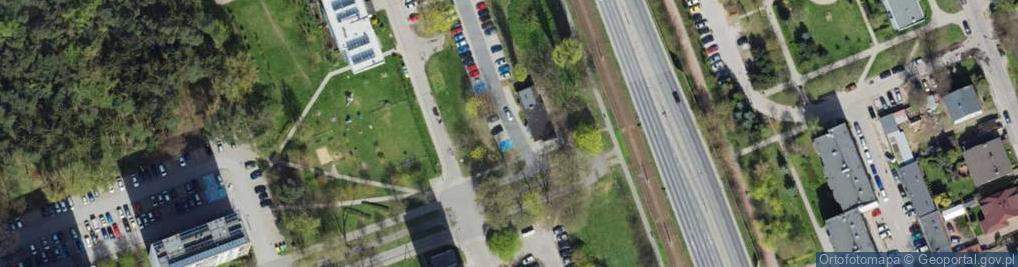 Zdjęcie satelitarne Allegro One Box, zielony automat