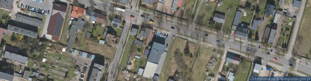 Zdjęcie satelitarne Allegro One Box, zielony automat