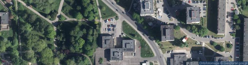Zdjęcie satelitarne Allegro One Box, zielony automat