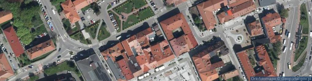 Zdjęcie satelitarne Allegro One Box, zielony automat