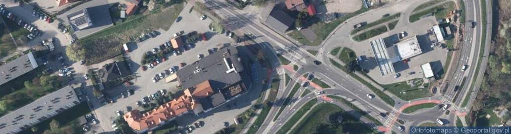 Zdjęcie satelitarne Allegro One Box, zielony automat