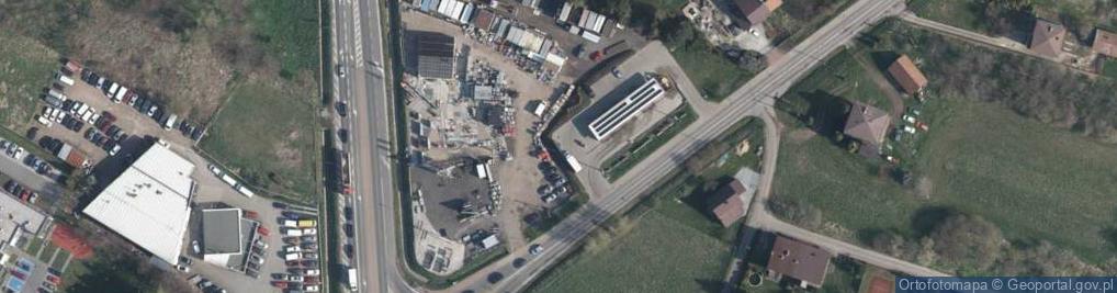 Zdjęcie satelitarne Allegro One Box, zielony automat