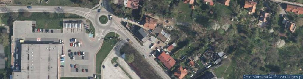 Zdjęcie satelitarne Allegro One Box, zielony automat