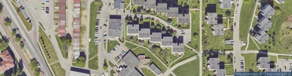 Zdjęcie satelitarne Allegro One Box, zielony automat