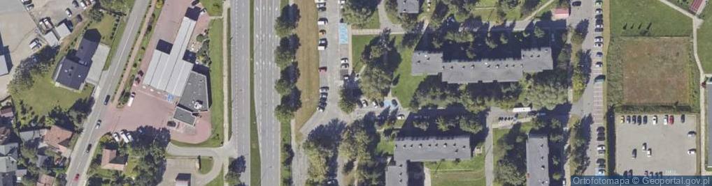 Zdjęcie satelitarne Allegro One Box, zielony automat