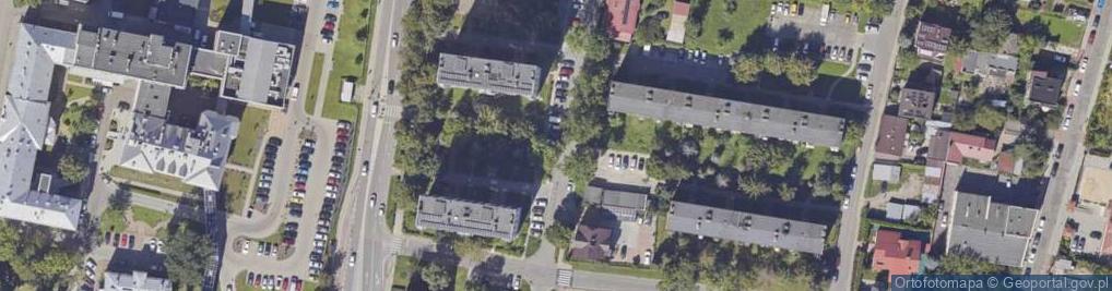 Zdjęcie satelitarne Allegro One Box, zielony automat