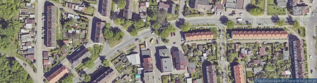 Zdjęcie satelitarne Allegro One Box, zielony automat