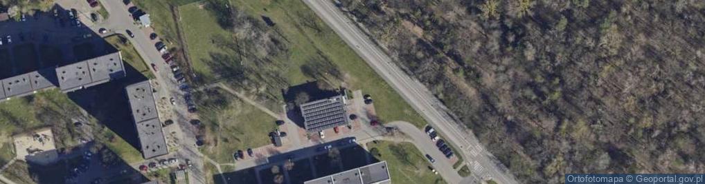 Zdjęcie satelitarne Allegro One Box, zielony automat