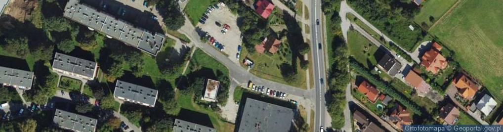 Zdjęcie satelitarne Allegro One Box, zielony automat