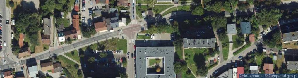 Zdjęcie satelitarne Allegro One Box, zielony automat